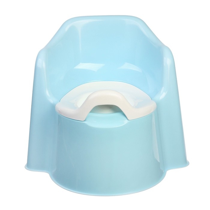 Горшок детский Little King, съёмная чаша, цвет пастельно-голубой Горшок детский Little King, съёмная чаша, цвет пастельно-голубой