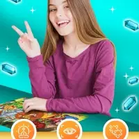 Пазлы 4 в 1 "Волшебник изумрудного города"