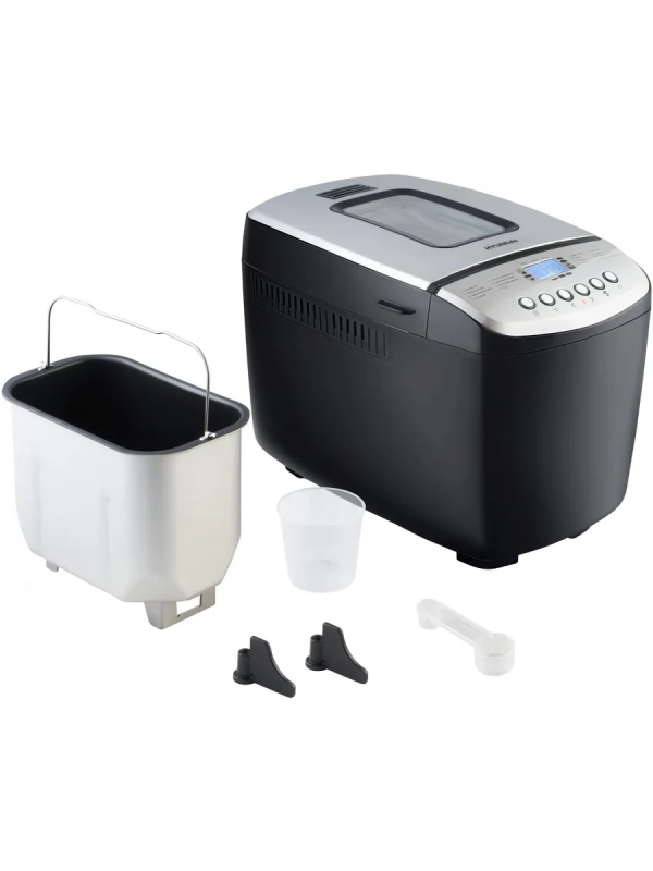 Хлебопечь HYBM-P0412 850Вт черный серебристый