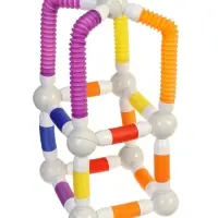 Конструктор магнитный "Развивающие трубы", 26 деталей