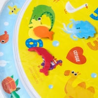 Акваковрик надувной развивающий водный коврик &laquo;Развивашки&raquo;, 65x65 см, Крошка Я