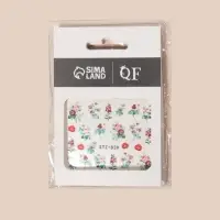 Слайдеры для ногтей &laquo;Flowers&raquo;, разноцветные