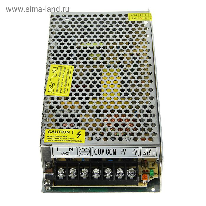 Блок питания Ecola для светодиодной ленты 12 В, 150 Вт, IP20 Блок питания Ecola для светодиодной ленты 12 В, 150 Вт, IP20