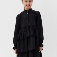 Платье для девочки MINAKU цвет чёрный, рост 116 см Платье для девочки MINAKU цвет чёрный, рост 116 см