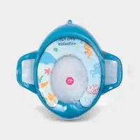 Сиденье для унитаза детское с ручками "Морской мир"