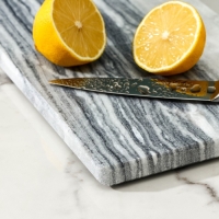 Доска для подачи Magistro Graystone, 38&times;18 см, из мрамора, цвет серый