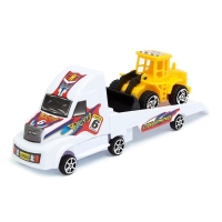 Инерционная машина «Эвакуатор», с трактором, цвета МИКС Инерционная машина «Эвакуатор», с трактором, цвета МИКС