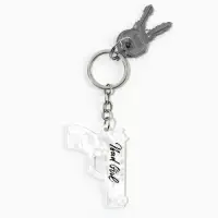 Брелок для ключей акриловый &laquo;Bad gir&raquo;, 4,4 х 6 см