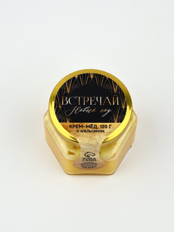 Крем-мёд "Встречай" с апельсином, 120 г