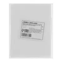 Набор накладок мебельных, полимерных, 28 шт., 2.5&times;2.5; d=2.5; 3.8&times;3.8, белый