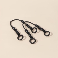 Ручки для сумки, 2 шт, 44,5 &times; 4,5 см, цвет чёрный