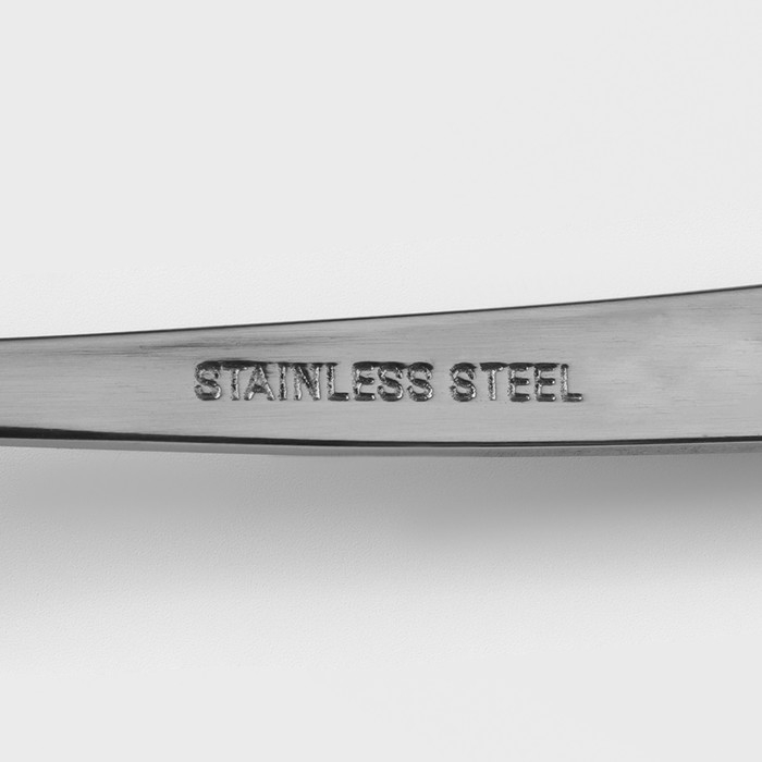 Вилка столовая из нержавеющей стали Доляна &laquo;Верона&raquo;, длина 19,6 см, толщина 2 мм