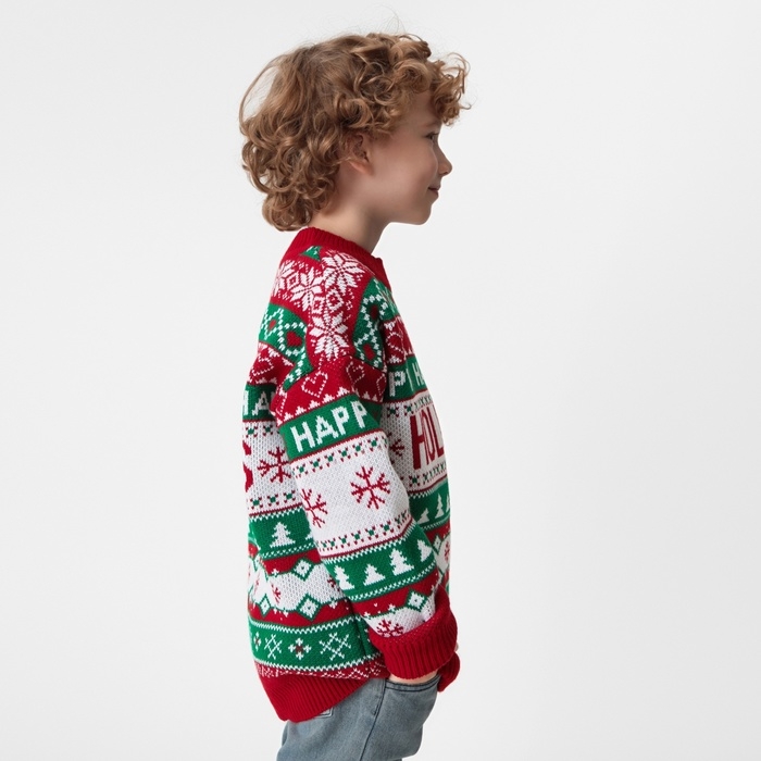 Джемпер вязаный детский KAFTAN Holidays размер 36, (134-140 см) Джемпер вязаный детский KAFTAN Holidays размер 36, (134-140 см)