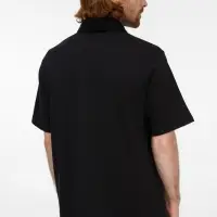 Рубашка поло унисекс Tiimi, черная, размер M/L