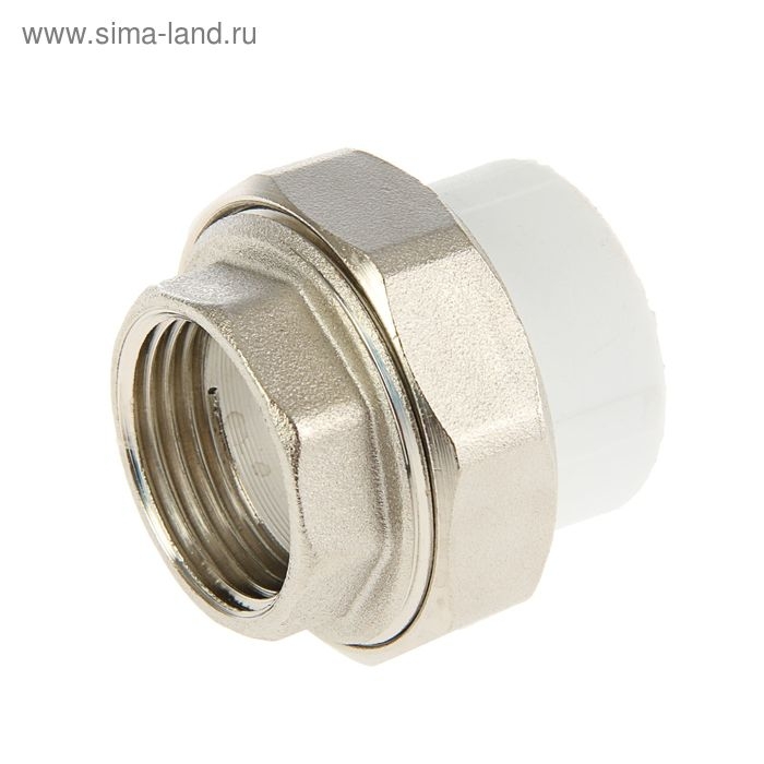 Муфта комбинированная VALFEX, разъемная (американка), d=32 мм x 1", внутренняя резьба