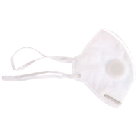 Полумаска фильтрующая складная с клапаном FFP1 в индивидуальной упаковке Полумаска фильтрующая складная с клапаном FFP1 в индивидуальной упаковке