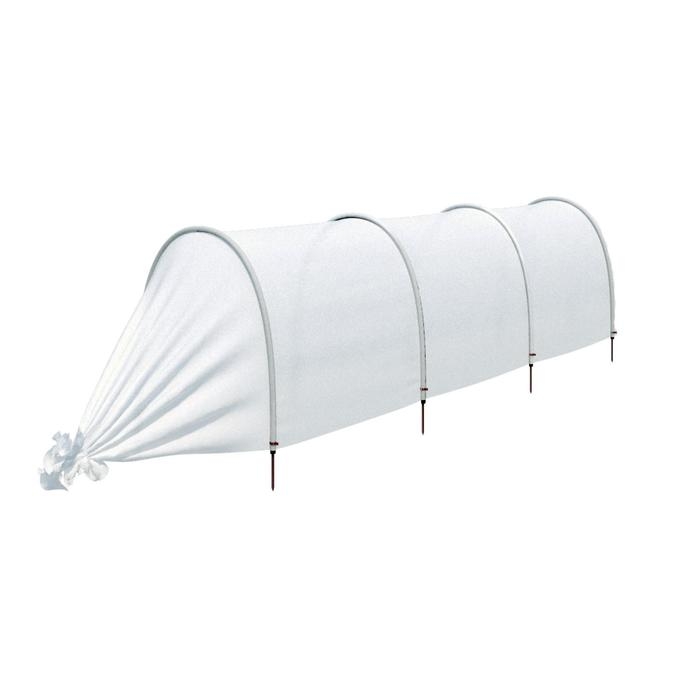 Парник прошитый, длина 3 м, 4 дуги из пластика, дуга L = 2 м, d = 20 мм, спанбонд 35 г/м², «Ленивый» Парник прошитый, длина 3 м, 4 дуги из пластика, дуга L = 2 м, d = 20 мм, спанбонд 35 г/м², «Ленивый»