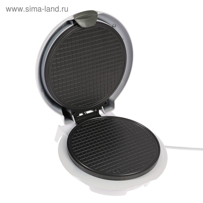 Электровафельница Электровафельница "Добрыня" DO-2105, 1200 Вт, тонкие вафли, антипригарное покрытие, белая