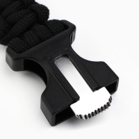 Браслет для выживания &laquo;100% уверенность в победе&raquo;, 26 х 2,5 см.