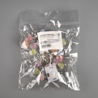 Гирлянда &laquo;Нить&raquo; 2м роса с насадками &laquo;Сердечки&raquo;, IP20, 2 м, нить серебристая, 20 LED, 4.6 В, батарейки AG13x3 (в комплекте), 3 режима, свечение тёплое белое