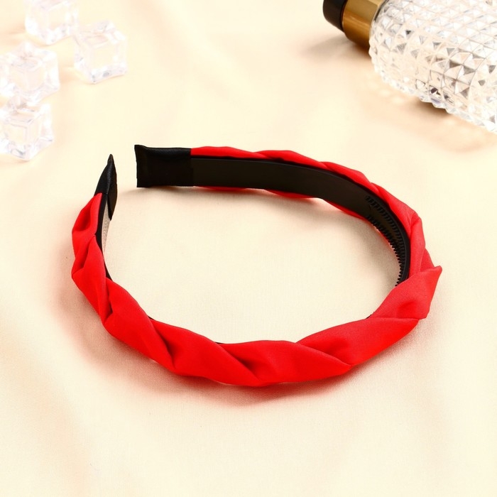 Ободок для волос "Амалия" глянец, 2 см, микс