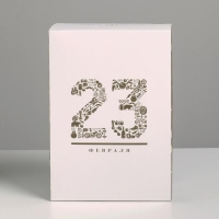 Коробка подарочная складная, упаковка, &laquo;23 февраля&raquo;, 16 х 23 х 7.5 см