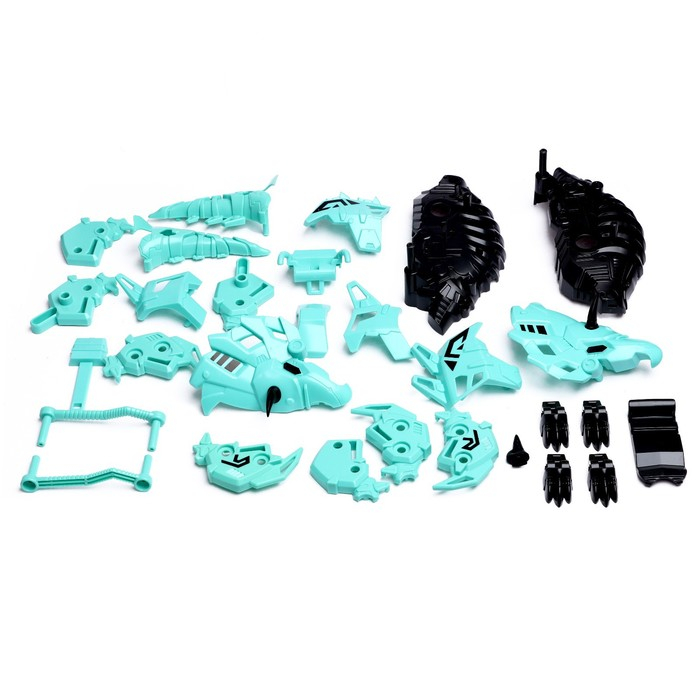 Электронный конструктор &laquo;Динаботы: Трицератопс&raquo;, световые и звуковые эффекты, 57 деталей