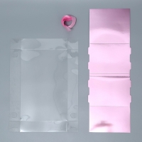 Коробка подарочная складная, упаковка, &laquo;Розовая вата&raquo;, 23 х 15 х 10 см