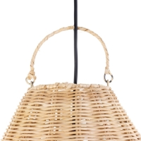 Светильник потолочный из ротанга "Ангга" 1х120Вт, Е27, 40х60х60 см Светильник потолочный из ротанга "Ангга" 1х120Вт, Е27, 40х60х60 см