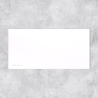 Конверт подарочный For you, софт тач, тиснение, 19 &times; 9,2 см
