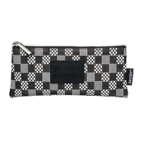 Пенал мягкий, 1 отделение, 90 х 215 х 10 мм, плоский, deVENTE, TOTAL BLACK, искусственная кожа 7024438