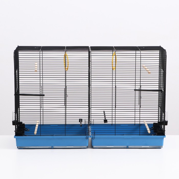 Клетка пролётная 4 яруса, 100 х 37 х 65 см, микс цветов Клетка пролётная 4 яруса, 100 х 37 х 65 см, микс цветов