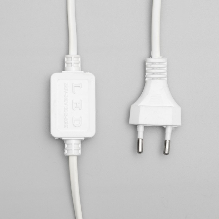 Неоновая фигура &laquo;Снежинка&raquo;, 40 см, 360 LED, 220 В, свечение белое