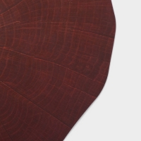 Салфетка сервировочная на стол &laquo;Спил&raquo;, 38&times;39 см, цвет коричневый