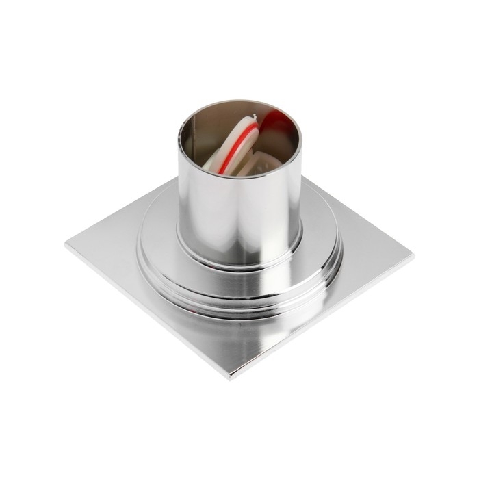 Трап AFLORN AF10510-10, d=50 мм, вертикальный, 100х100 мм, латунь, хром Трап AFLORN AF10510-10, d=50 мм, вертикальный, 100х100 мм, латунь, хром