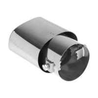 Насадка на глушитель 150&times;63 мм, посадочный 63 мм