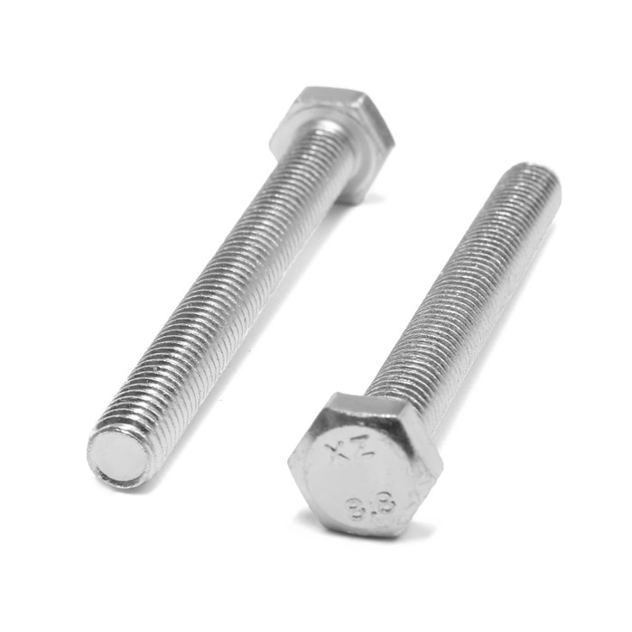 Болт ТУНДРА, оцинкованный, DIN 933, класс прочности 8.8, М8х70 мм, 1 кг Болт ТУНДРА, оцинкованный, DIN 933, класс прочности 8.8, М8х70 мм, 1 кг