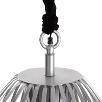 Светильник потолочный "Лиф" серебро 1х40Вт, Е27, 44х44х52 см Светильник потолочный "Лиф" серебро 1х40Вт, Е27, 44х44х52 см