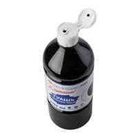 Гуашь в бутылке 1000 мл, ЗХК "Я - Художник!", чёрная, 230140810 Гуашь в бутылке 1000 мл, ЗХК "Я - Художник!", чёрная, 230140810