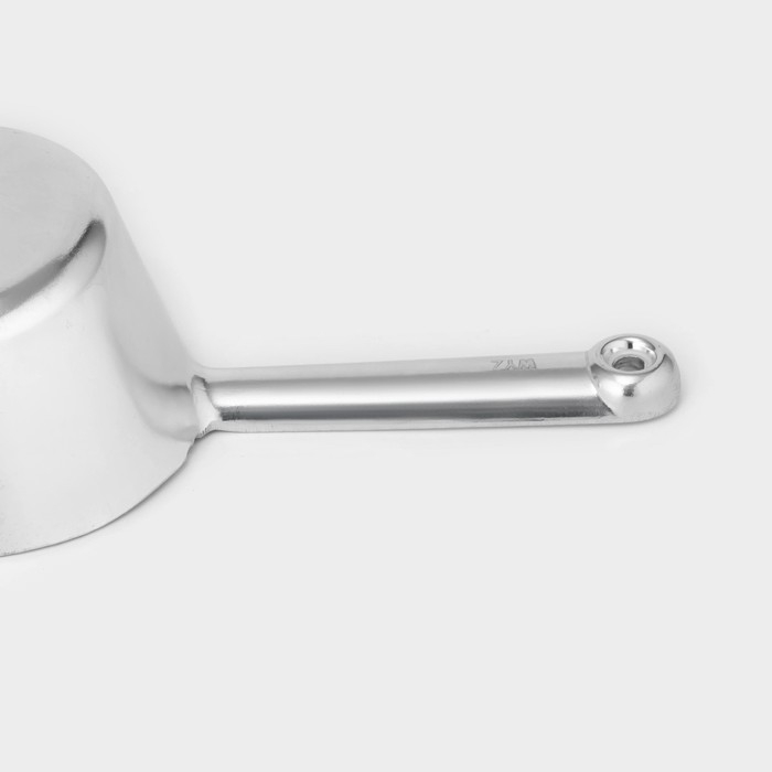 Совок для сыпучих продуктов алюминиевый, длина 30,5 см, цвет серебристый