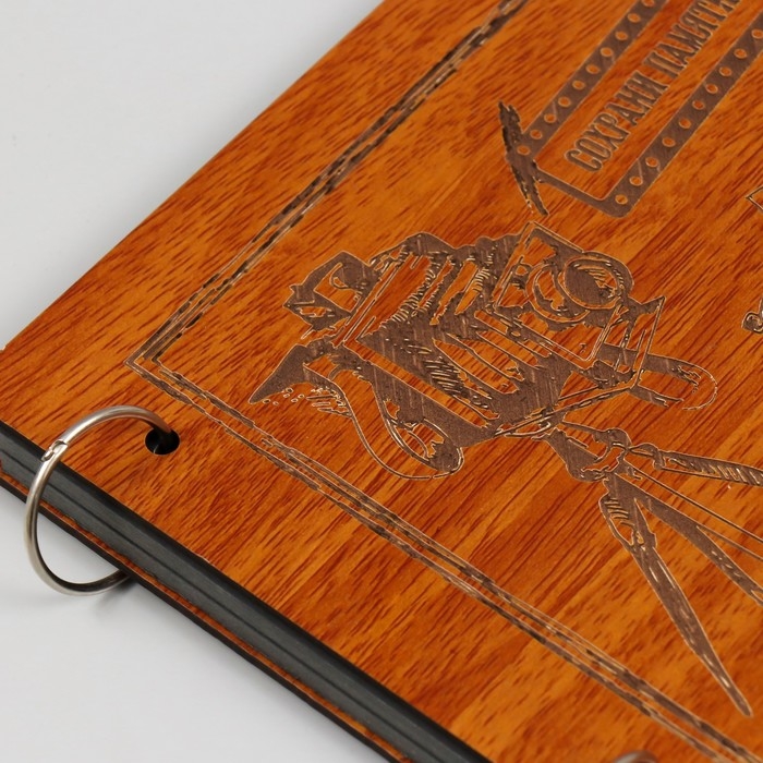 Фотоальбом 30 листов "Сохрани памятные снимки. Ретро"  27х19х2 см