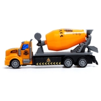 Грузовик радиоуправляемый &laquo;Бетон&raquo;, свет, работает от батареек