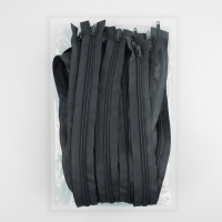 Молния &laquo;Спираль&raquo;, №7, разъёмная, 2 замка, замки автомат, 110 см, цвет тёмно-серый, цена за 1 штуку