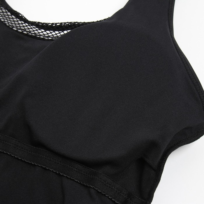 Купальник женский&laquo;Sport&raquo; слитный MINAKU цвет чёрный, размер 44