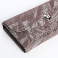 Кошелёк женский на магните, цвет серый Кошелёк женский на магните, цвет серый