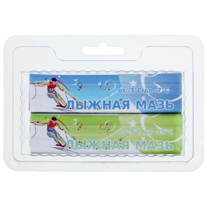 Мазь лыжная, 2 шт., С-СЗ, от -3 до -25&deg;C, 80 г