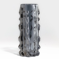 Ваза для цветов &laquo;Джорджия&raquo; из прозрачного черного стекла 18 х 6 х 6 см