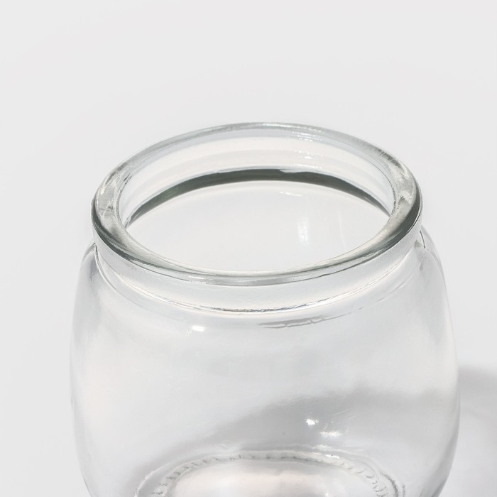 Набор баночек стеклянных для специй с пробковой крышкой Доляна &laquo;Парфе&raquo;, 200 мл, 7,3&times;7,2 см, 12 шт