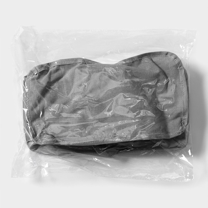 Органайзер для хранения белья LaDо́m, 6 ячеек, 32&times;17&times;12 см, цвет серый