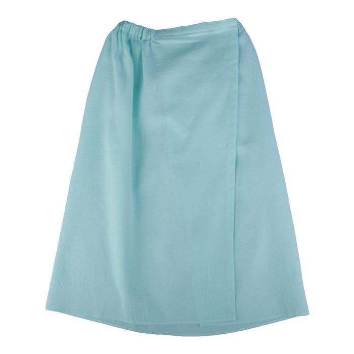 Парео на липучке для бани и сауны 150х85 см, женское, хлопок, 150 гр/м, МИКС